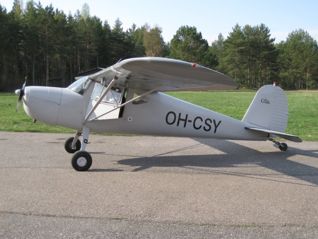 Cessna C140 OH-CSY EFHN 2008-05-04