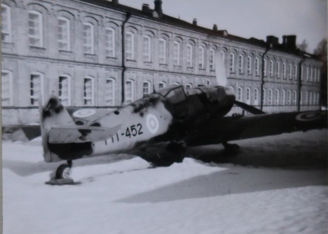 Bf 109 G-6, MT-452, Santahaminassa kevättalvella 1967