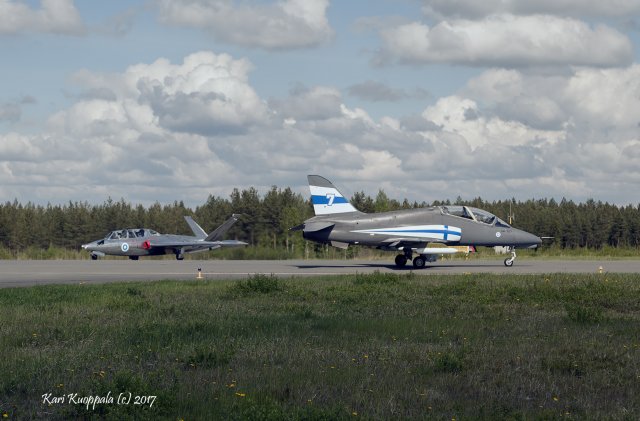 Fouga Magister ja Hawk MK51