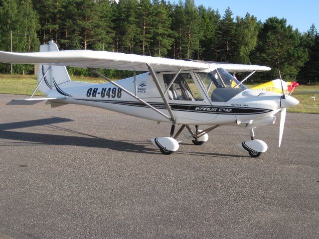 Ikarus C 42 B OH-U498 EFHN 2008-07-17