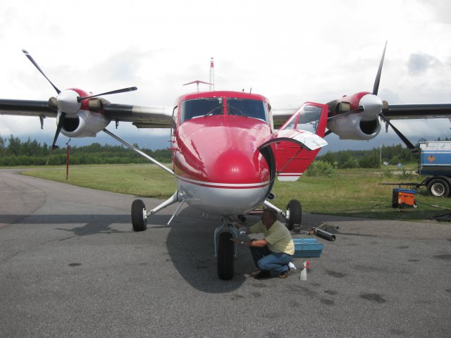 DHC-6-300 OH-SLK Twin Otter EFHN 2008-07-21