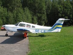 Piper PA-28RT-201 Arrow IV SE-LAI EFHN 2010-08-12