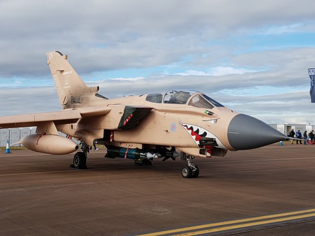 RAF:n Panavia Tornado GR4, ZG750