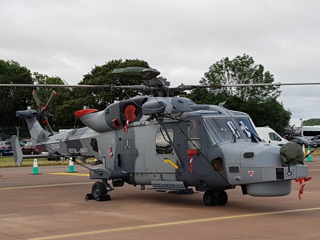 Royal Navyn Agusta Westland Wildcat HMA2, ZZ529