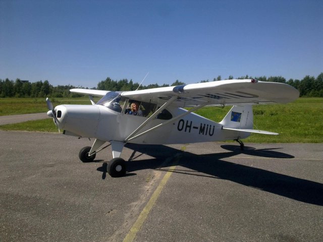 Piper PA-16 Clipper OH-MIU EFHN 2017-07-16