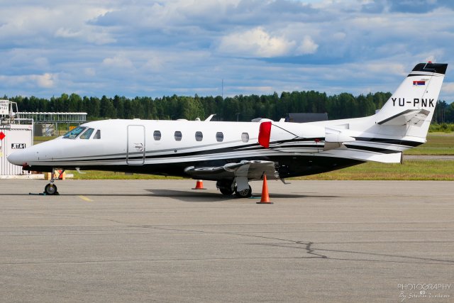 YU-PNK Cessna 560XL Citation XLS+, EFPO, 06.07.2017