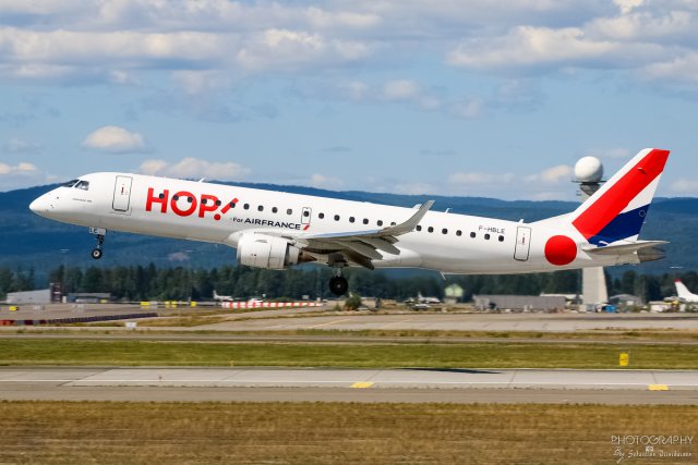 F-HBLE HOP! Embraer ERJ-190LR