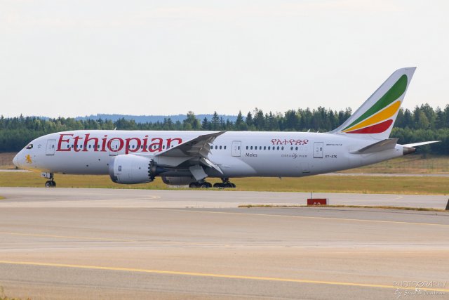 ET-ATK Ethiophian Airlines B787-8 Dreamliner