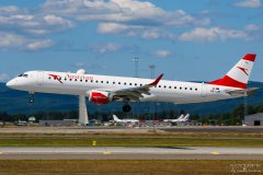 OE-LWI Austrian Airlines Embraer ERJ-195LR