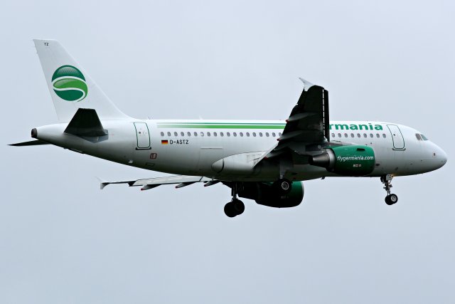 D-ASTZ Germania Airbus A319-112