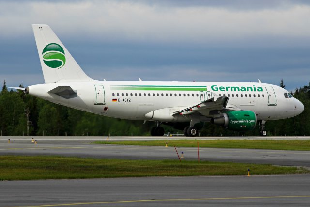 D-ASTZ Germania Airbus A319-112