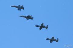 2x Hornet & 2x USAF Fairchild A-10C Thunderbolt II, 15.08.2017