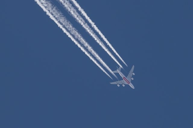 A6-EOC. Emirates Airbus A380-861. Dubai-San Francisco