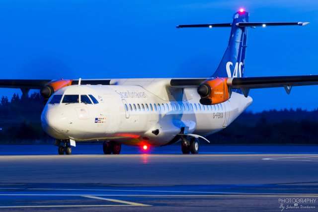 G-FBXA SAS ATR 72-600, 12.09.2017