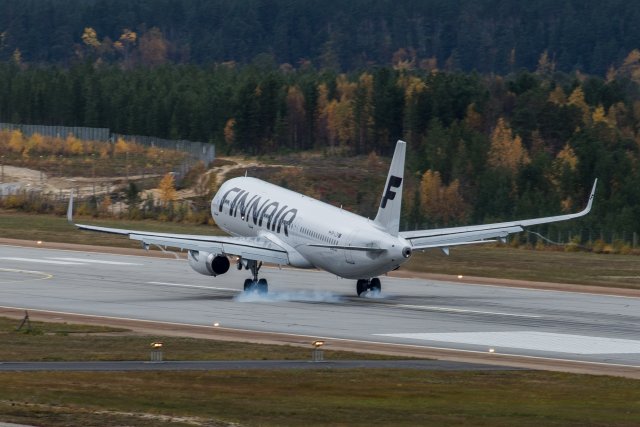 OH-LZP. Airbus 321-231, taitaa olla uusinta kalustoa Finnairilla.