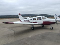 G-ELUE. Piper PA-28-161. 26.9.Mehamnista Ivaloon.