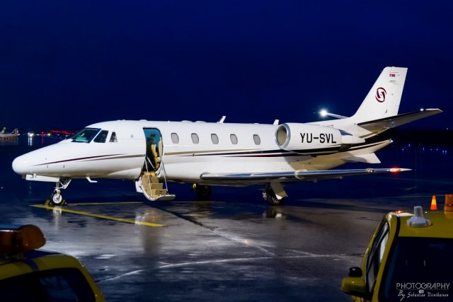 YU-SVL Cessna 560XL Citation XLS, 12.10.2017