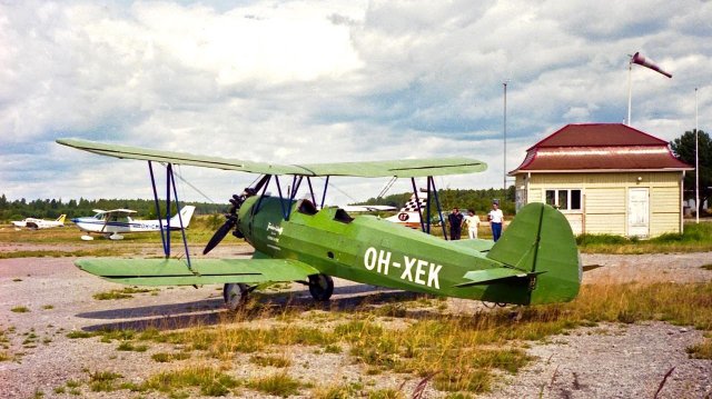 Focke-Wulf FW 44J Stieglitz OH-XEK EFHN 1989