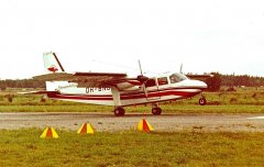 Britten-Norman BN-2A-6 Islander OH-BNB EFHN late 1970s