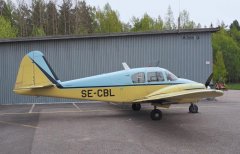 Piper PA-23-150 Apache C SE-CBL EFHN 2015-05-25