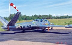 Fouga CM 170 Magister OH-FMM EFHN 1993-06-05