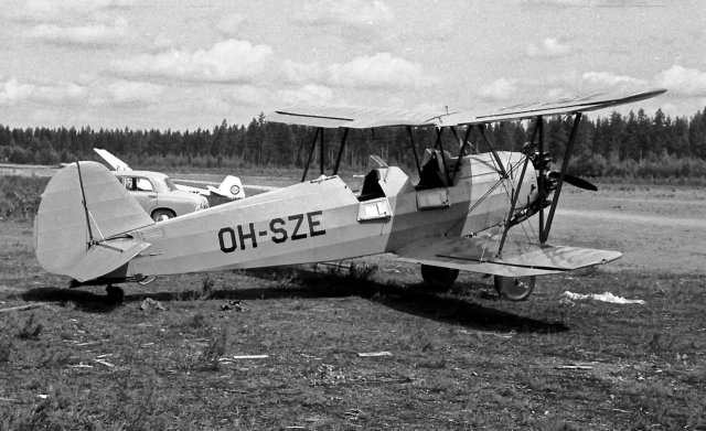 Focke-Wulf FW 44J Stieglitz OH-SZE EFIK 1970s