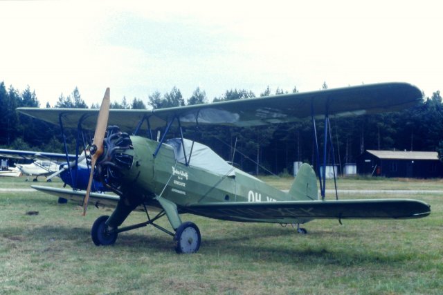 Focke-Wulf FW 44J Stieglitz OH-XEK EFHN 1989