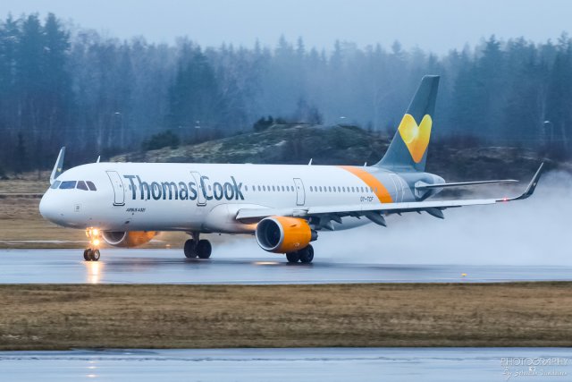 OY-TCF Thomas Cook Airlines Scandinavia Airbus A321-200, 02.01.2018