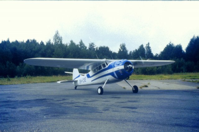 Cessna C195B OH-CSE EFHN 1997-07-26