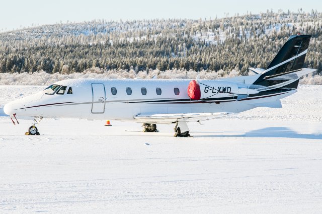 G-LXWD. Cessna Citation 560XLS Excel