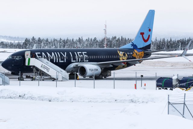 OO-JAF Boeing 737-8K5