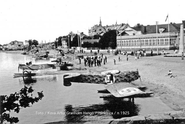 I.V.L A.22 Hansa 4D2, 4E11 & Danish Navy Hansa Brandenburg W.29 "22", "23" & "26" Hanko 1923-08-18