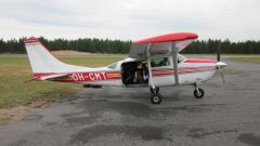 Cessna U206F Stationair OH-CMT EFJM 2011-07-21