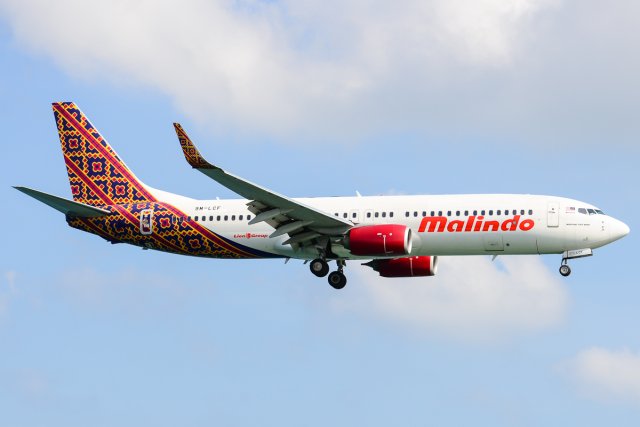 9M-LCF Malindo Air B737-800