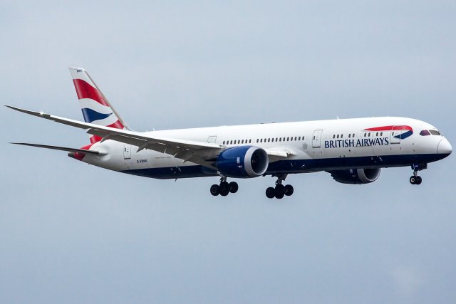 British Airways Boeing 787-9 Dreamliner G-ZBKK