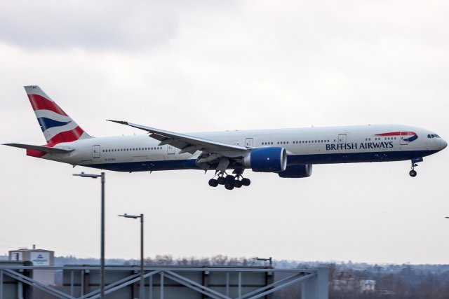 British Airways Boeing 777-36N(ER) G-STBC