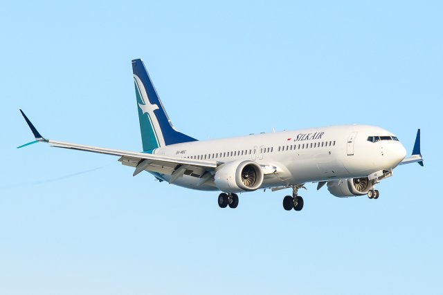 9V-MBC Silkair B737 MAX 8