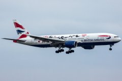 British Airways Boeing 777-236(ER) G-YMML "GREAT Festival of Creativity"