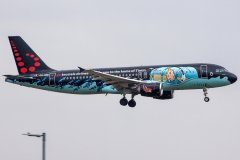 Brussels Airlines Airbus A320-214 OO-SNB "Belgian Icons - Tintin"