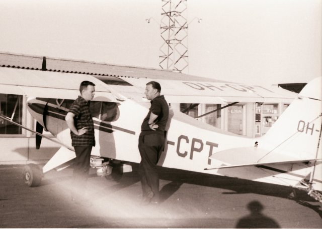 Piper PA-18-135 Super Cub OH-CPT Hanko 1960s