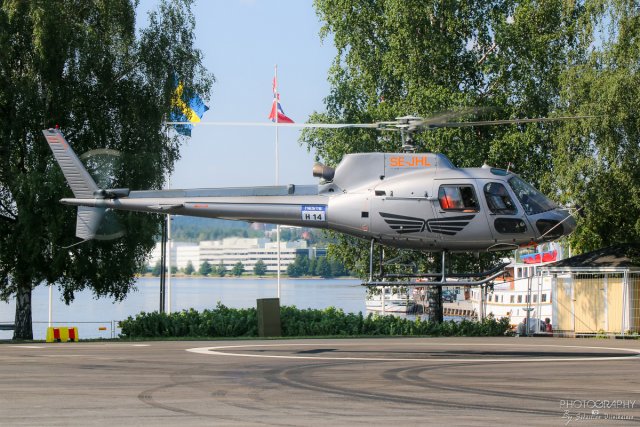 SE-JHL Eurocopter AS 350 B2 Ecureuil, 27.07.2018