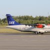 SASin ATR 72 G-FBXE lähdössä kohti Tukholmaa tänään.