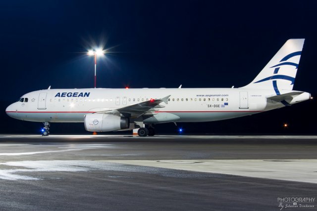 SX-DGE Aegean Airlines A320-200, 07.09.2018