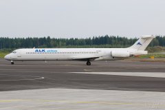 LZ-ADV ALK Airlines McDonnell Douglas MD-82