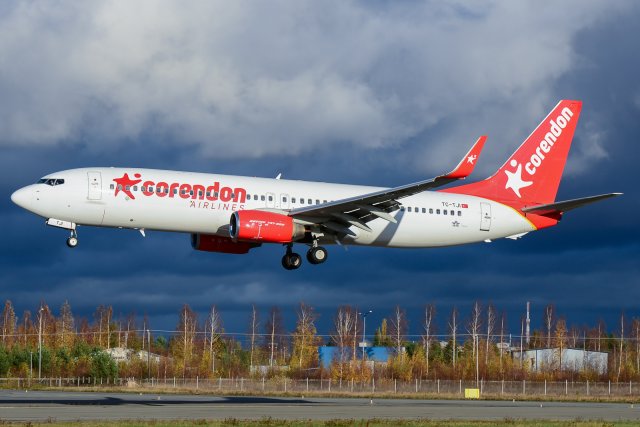 Corendon B737-800 TC-TJI 22.10