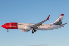 EI-FYI. Boeing 737-8 MAX. Norwegianin uusinta kalustoa.