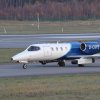 Learjet 35 D-CGFE eilen 29.10. Turussa