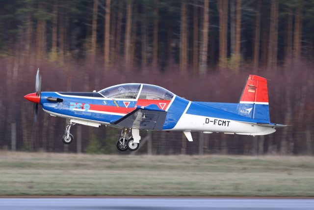 Pilatus PC-9 D-FCMT tänään