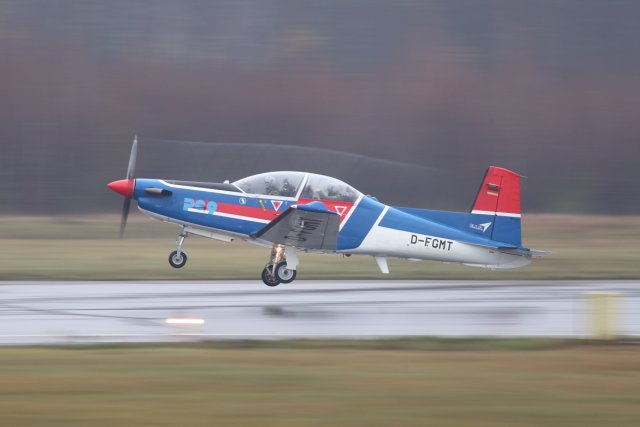 Pilatus PC-9 D-FGMT Turku 8.11.