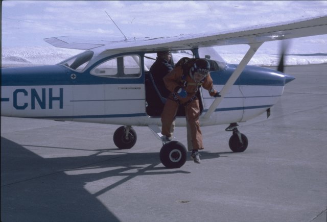 Cessna F172H OH-CNH EFKU 1981-04-17